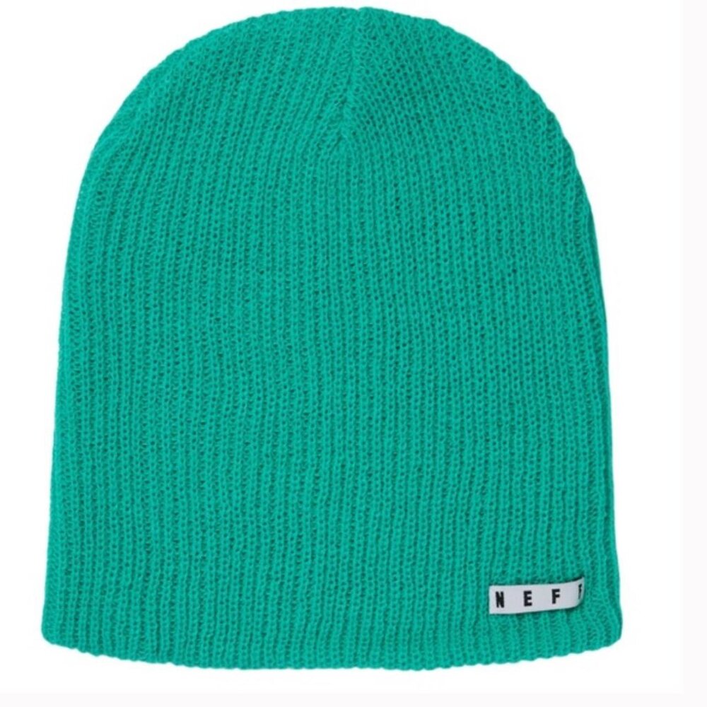 Teal Neff Beanie Unisex One
